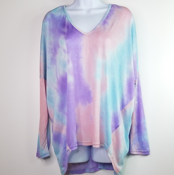 Tie dye long sleeve top - Picture 7 of 12